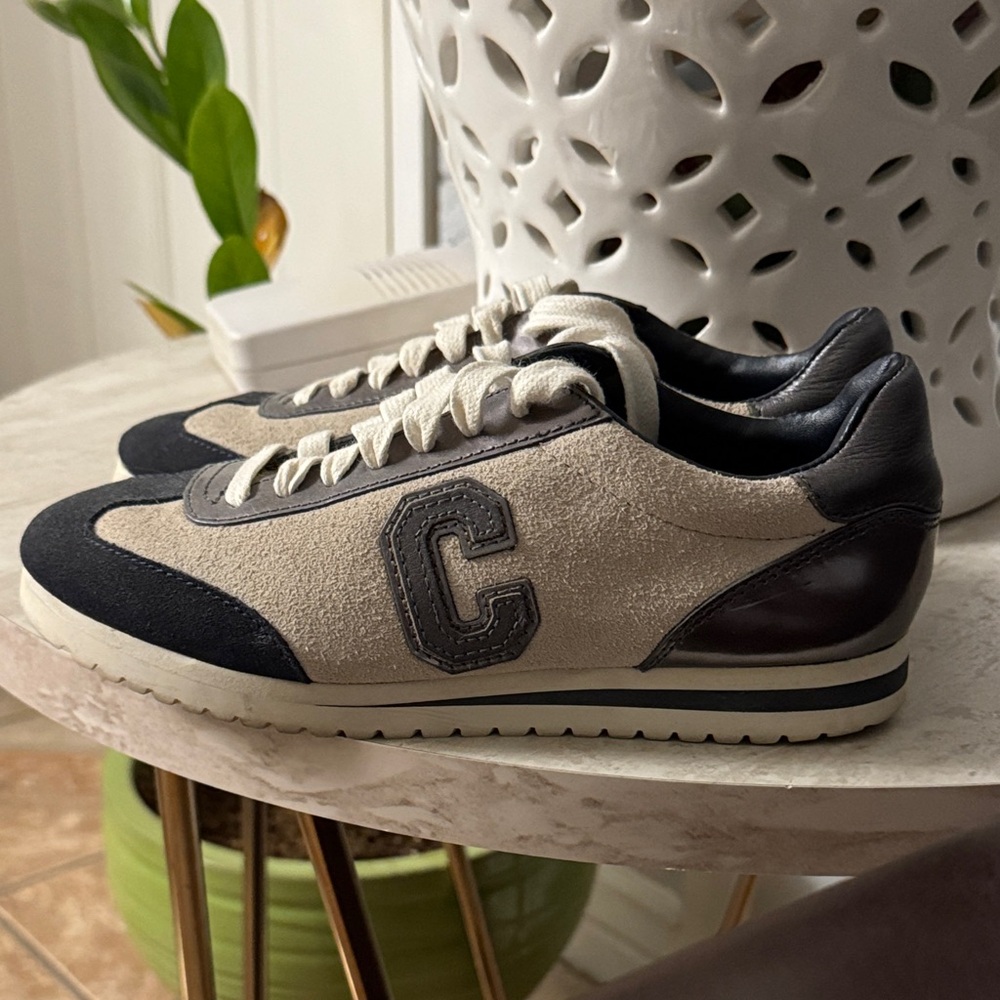 Coach Women's Sneakers in Black and Cream